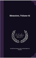 Memoires, Volume 41