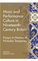 Music and Performance Culture in Nineteenth-Century Britain