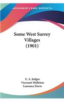 Some West Surrey Villages (1901)