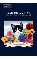 American Cat 2019 4.5 X 6.5 Monthly Pocket Planner