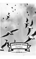 Lined Notebook - Birds: Notebook Journal Diary, 110 Lined Pages, 7 X 10