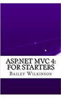 Asp.net Mvc 4: For Starters