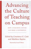 Advancing the Culture of Teaching on Campus