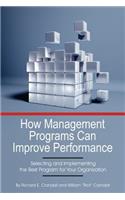 How Management Programs Can Improve Organization Performance