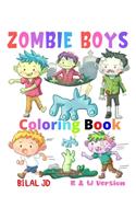 Zombie Boys Coloring Book