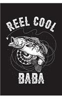 Reel Cool Baba: Fishing Log Book, 120 Pages, 6x9in, Matte Cover