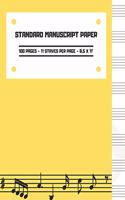 Standard Manuscript Paper