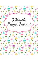 3 Month Prayer Journal