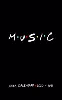Music Desk Calendar 2020 - 2021