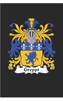 Greppi: Greppi Coat of Arms and Family Crest Notebook Journal (6 x 9 - 100 pages)