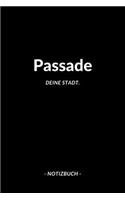 Passade: Notizblock A5 120 Seiten - Punktraster - Notizbuch für deine Stadt