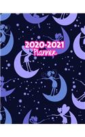 2020-2021 Planner: Two Year Calendar Organizer and Goal Journal - January 2020 - December 2021 Daily, Weekly and Monthly Planner Book with Back Sticker Expression Wall