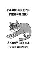 I've Got Multiple Personalities: Journal / Notebook