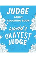 Judge Adult Coloring Book