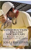 Construction - English Vocabulary