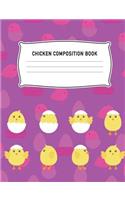 Chicken Composition Book