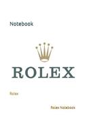 Notebook: Rolex