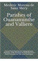 Parishes of Ouanaminthe and Valliere