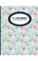 6 Columns Columnar Pad: (6 Columns Columnar Pad)