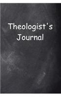 Theologist's Journal Chalkboard Design: (Notebook, Diary, Blank Book)