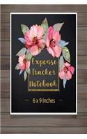 Expense Tracker Notebook 6 x 9 Inches: Keep Track or Daily Record about Personal Cost, Spending, Expenses. Ideal for Travel Cost, Family Trip, Financial Planning Organizer. Pocket Size 6 (1 Budget Planner Binder Travelers Notebook)