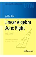 Linear Algebra Done Right