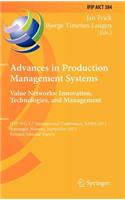 Advances in Production Management Systems. Value Networks: Innovation, Technologies, and Management