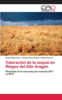 Valoración de la sequía en Riegos del Alto Aragón