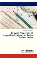 Growth Properties of Logarithmic Means of Entire Dirichlet Series