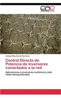 Control Directo de Potencia de inversores conectados a la red