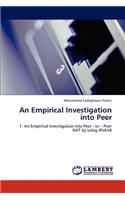 Empirical Investigation into Peer