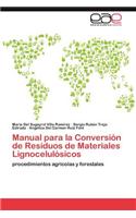 Manual Para La Conversion de Residuos de Materiales Lignocelulosicos