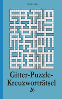Gitter-Puzzle-Kreuzworträtsel 26