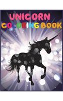 Unicorn coloring book: A amazing cute Coloring Book with Magical Unicorns for kids .