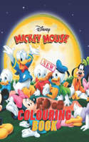 Disney Mickey Mouse Colouring Book: Mickey Mouse Colouring Book For Kids & Adult, Includes +50 High Quality Cute And Simple Pictures Of Disney Mickey Mouse, A Beautiful Collection Of D