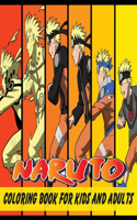 Naruto Coloring Book For Kids And Adults