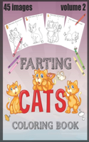 farting cats coloring book volume 2