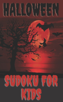 Halloween Sudoku For Kids: 100 puzzles to improve the memory of your child, large print, one puzzle per page and the difficulty easy