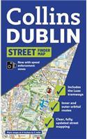 Collins Dublin Streetfinder Colour Map