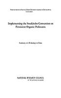 Implementing the Stockholm Convention on Persistent Organic Pollutants