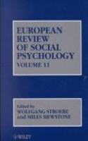 European Review of Social Psychology