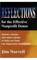 Reflections for the Effective Nonprofit Donor