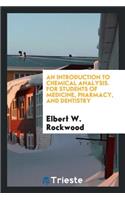An Introduction to Chemical Analysis