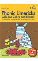 Phonic Limericks with Zoe Zebra and Friends