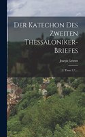 Der Katechon Des Zweiten Thessaloniker-briefes