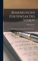 Bemerkungen Zur Syntax Des Vitruv
