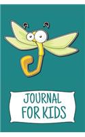 Journal For Kids: Beautiful Dragonfly Journal/Notebook for Adults/Children Animals Lovers to Writing (6x9 Inch. 15.24x22.86 cm.) Journal Lined Paper 120 Blank Pages (