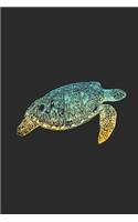 Turtle Colors: Turtles Notebook, Graph Paper (6 x 9 - 120 pages) Animal Themed Notebook for Daily Journal, Diary, and Gift