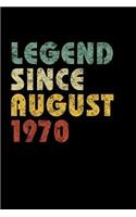 Legend Since August 1970