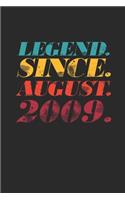 Legend Since August 2009